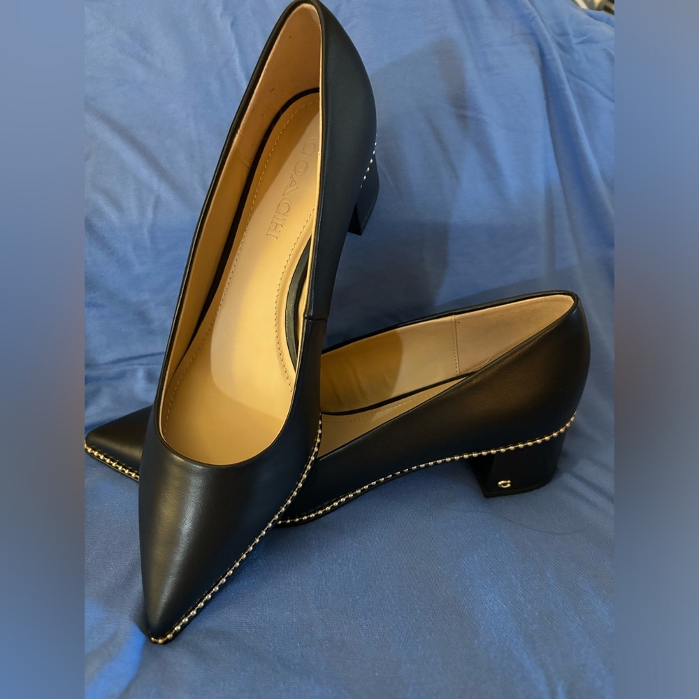 Coach. Willa 45 Leather Pump